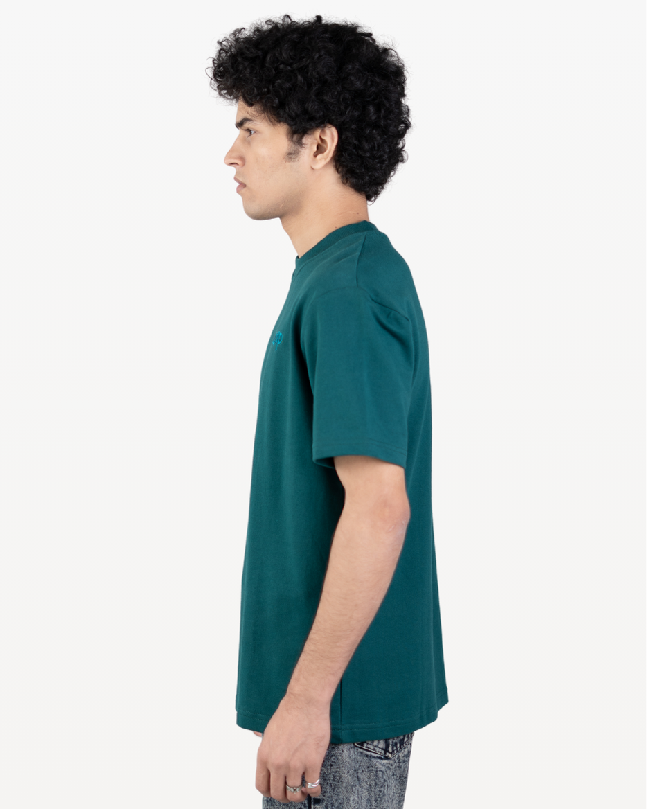 Embroidered Signature Logo T-Shirt