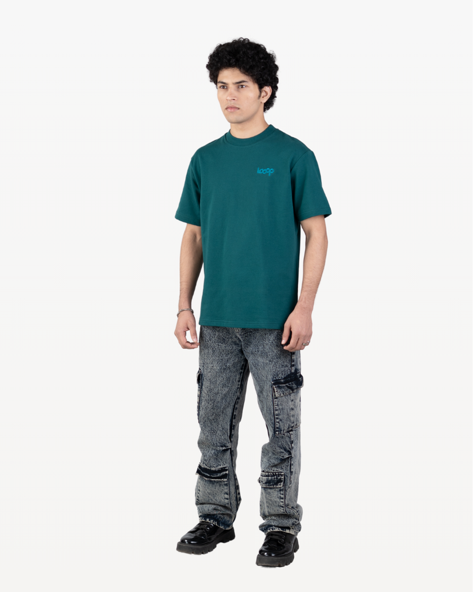 Embroidered Signature Logo T-Shirt