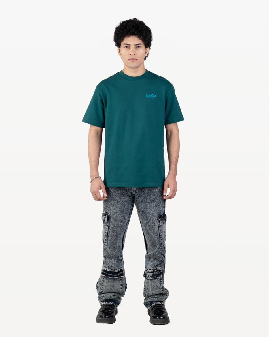 Embroidered Signature Logo T-Shirt
